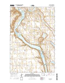 Jim Lake 2014 topographic map thumbnail