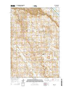 Huff 2014 topographic map thumbnail