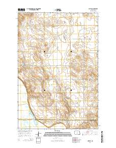Huff NE 2014 topographic map thumbnail