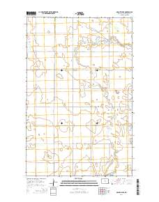 Granville NE 2014 topographic map thumbnail
