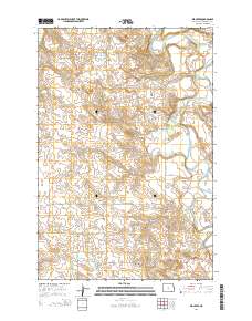 Kid Creek 2014 topographic map thumbnail