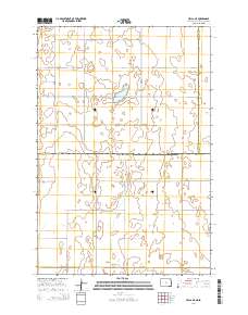 Hecla NE 2014 topographic map thumbnail