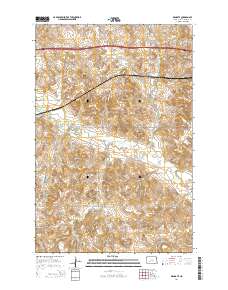 Dengate 2014 topographic map thumbnail