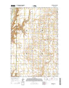 Luverne NW 2014 topographic map thumbnail
