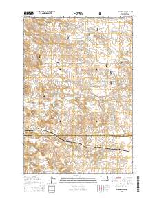 Marmarth SE 2014 topographic map thumbnail