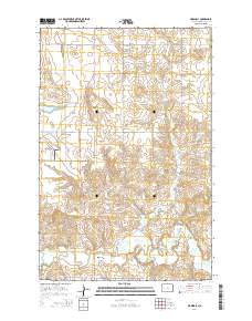 Marshall 2014 topographic map thumbnail