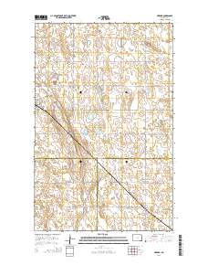 Nekoma 2014 topographic map thumbnail