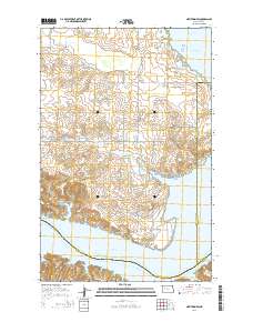 New Town SW 2014 topographic map thumbnail