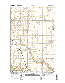 Mayville North 2014 topographic map thumbnail
