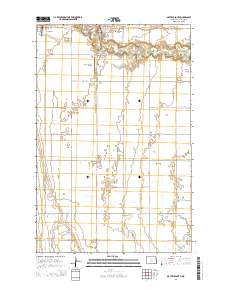 Mayville South 2014 topographic map thumbnail