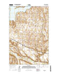 Pekin 2014 topographic map thumbnail