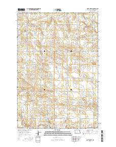 Mott North 2014 topographic map thumbnail