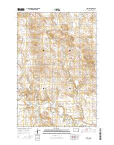 Mott NW 2014 topographic map thumbnail