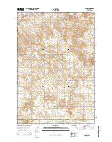 Lefor NW 2014 topographic map thumbnail