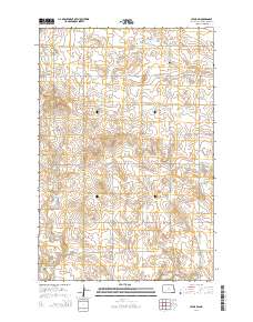 Lefor SW 2014 topographic map thumbnail