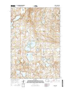Lehr NE 2014 topographic map thumbnail
