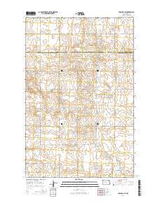 Parshall SE 2014 topographic map thumbnail