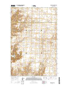 Parshall SW 2014 topographic map thumbnail