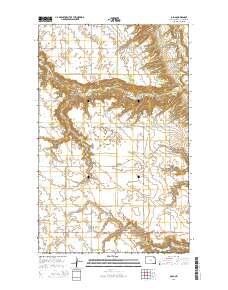 Olga 2014 topographic map thumbnail