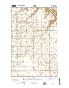 Olga SW 2014 topographic map thumbnail