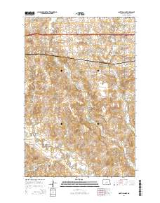 North Almont 2014 topographic map thumbnail