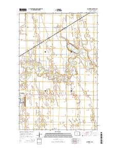 Oakwood 2014 topographic map thumbnail