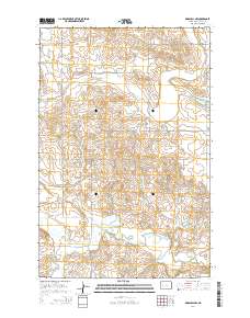 Marshall NW 2014 topographic map thumbnail