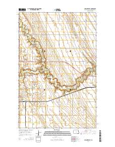 Larimore East 2014 topographic map thumbnail