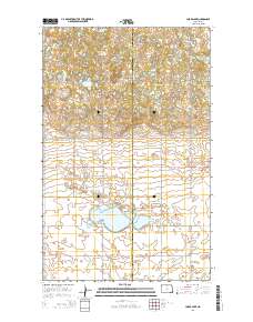 Lords Lake 2014 topographic map thumbnail