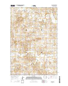 Manning 2014 topographic map thumbnail