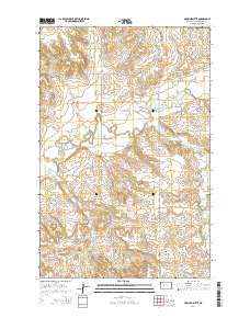 Medicine Butte 2014 topographic map thumbnail