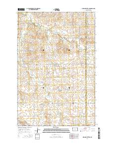 Medicine Butte SE 2014 topographic map thumbnail