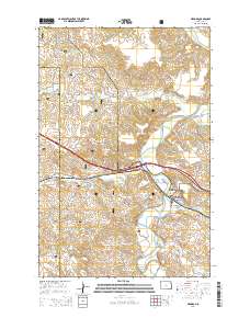 Medora 2014 topographic map thumbnail