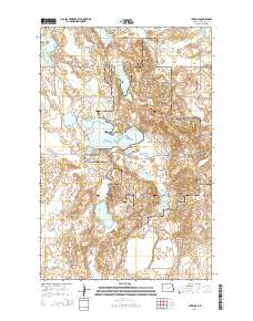 Lake Coe 2014 topographic map thumbnail