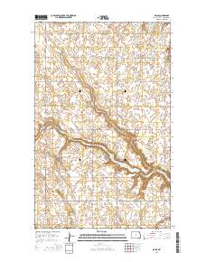 Maida 2014 topographic map thumbnail