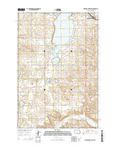 McKenna Lake South 2014 topographic map thumbnail