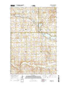 Mercer SW 2014 topographic map thumbnail