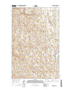 Hansboro SE 2014 topographic map thumbnail