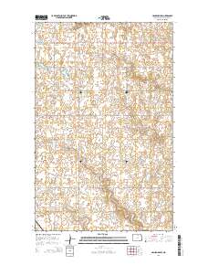 Hansboro SW 2014 topographic map thumbnail