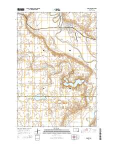 LaMoure 2014 topographic map thumbnail