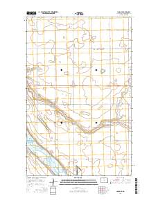 Landa SE 2014 topographic map thumbnail