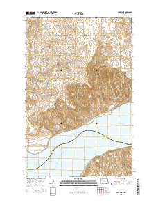 Lake Jessie 2014 topographic map thumbnail