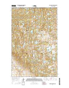 Lake Klingenberg 2014 topographic map thumbnail