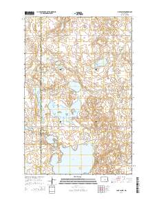 Lake Louise 2014 topographic map thumbnail