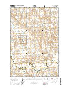 Pitt Creek 2014 topographic map thumbnail