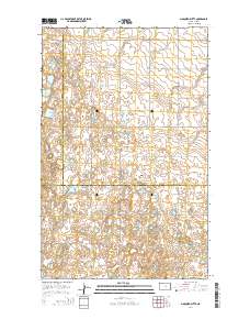 Mosquito Butte 2014 topographic map thumbnail