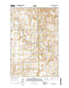 New England SW 2014 topographic map thumbnail