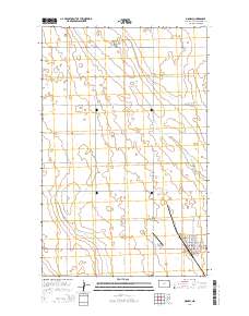 Mohall 2014 topographic map thumbnail