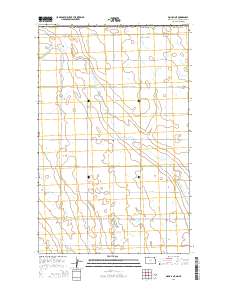 Mohall NE 2014 topographic map thumbnail