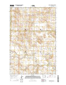 Pearl Butte NW 2014 topographic map thumbnail